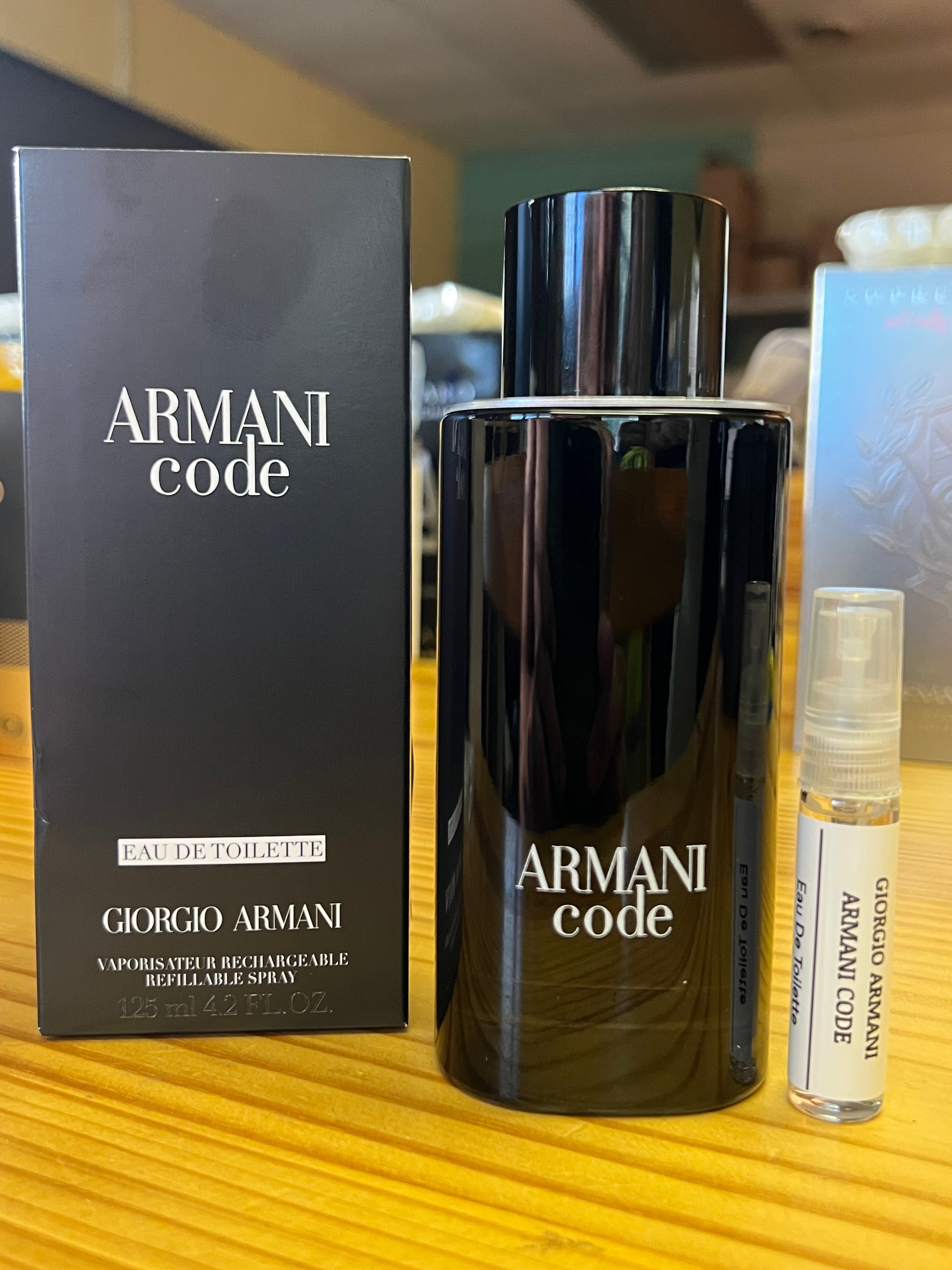 Armani Code by Giorgio Armani | EDT | Decant