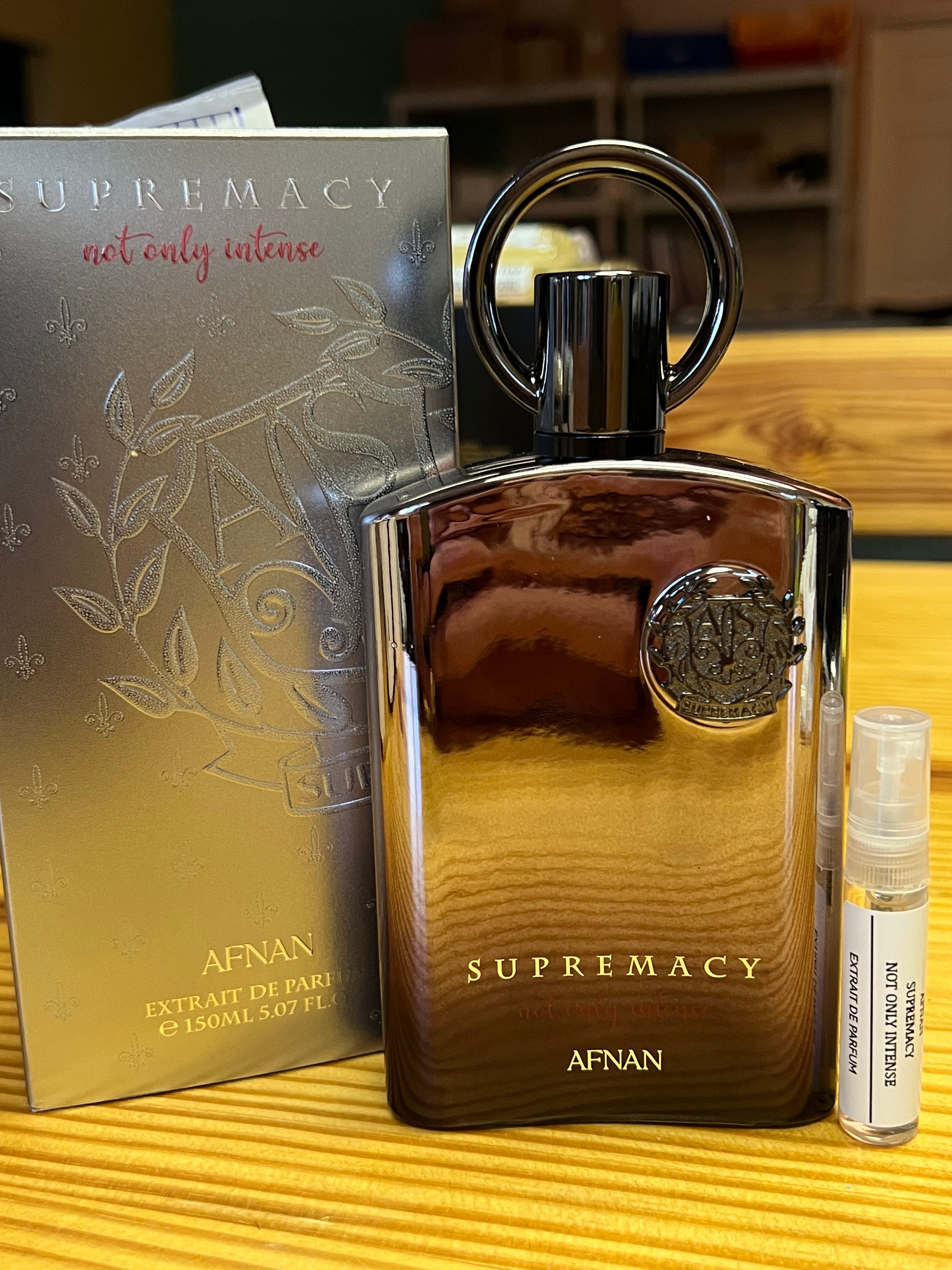Afnan Supremacy Not Only Intense by Afnan | Extrait | Decant