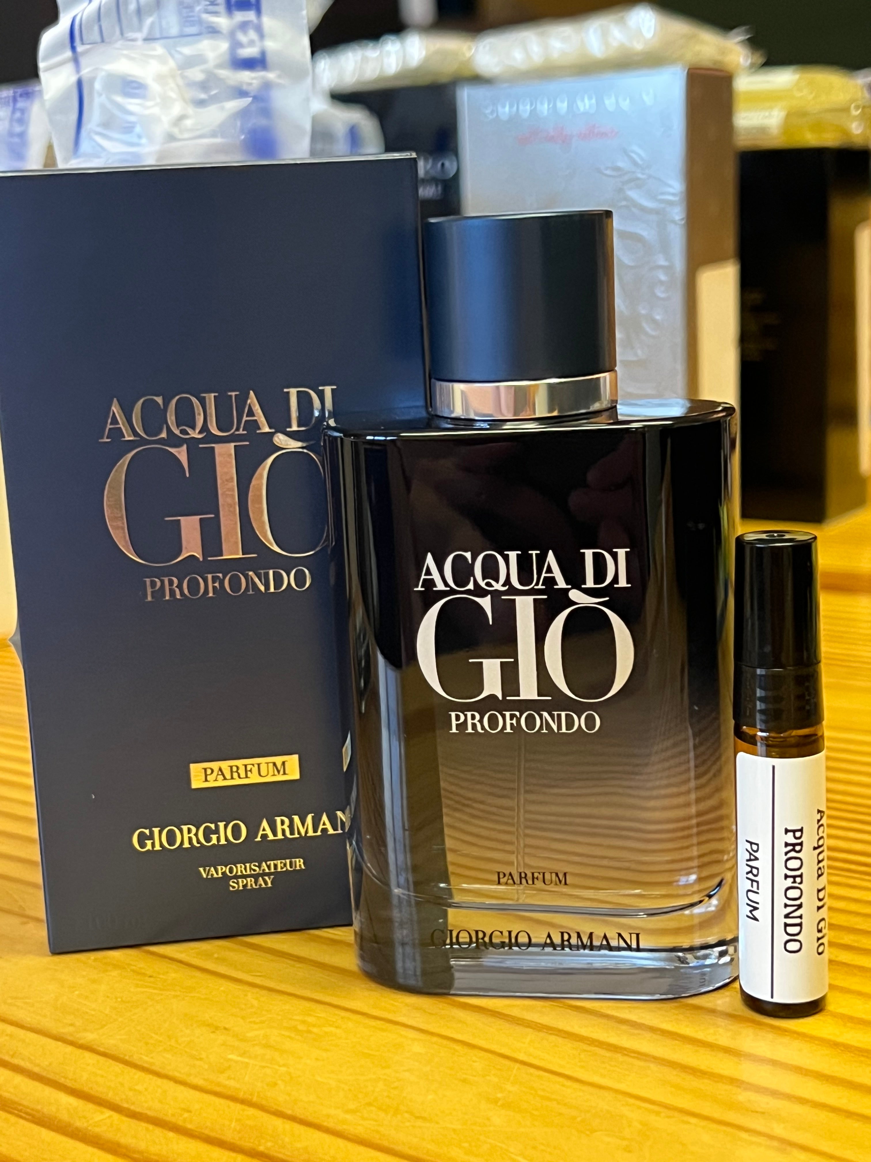 Acqua Di Gio Profondo by Giorgio Armani | Parfum | Decant